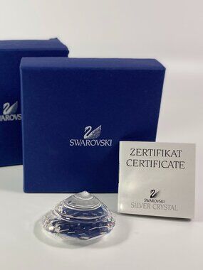 RARE !! Swarovski Crystal - SCS 2007. Spiral Top Shell #880693. Retired